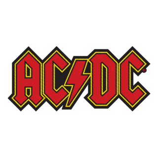 Malá nášivka AC/DC - Logo Cut-out