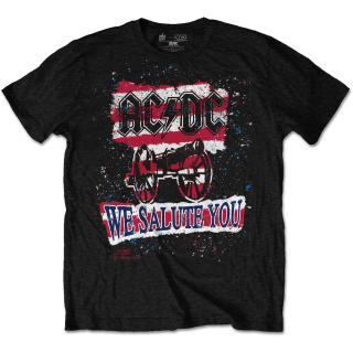 Tričko AC/DC - We Salute You Stripe
