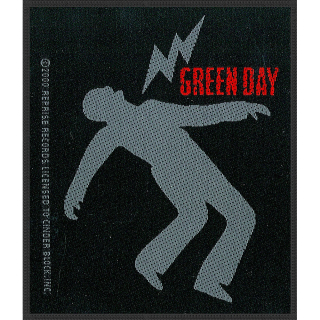 Malá nášivka - Green Day - Lightning Bolt