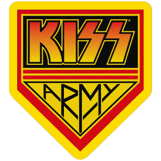 Malá nášivka - KISS - Kiss Army