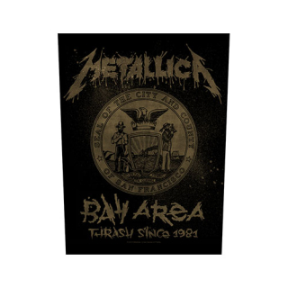 Veľká nášivka - Metallica - Bay Area Thrash