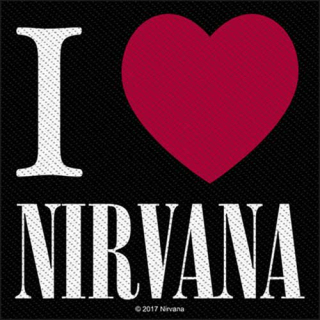 Malá nášivka - Nirvana - I Love Nirvana