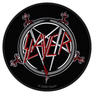 Malá nášivka - Slayer - Pentagram