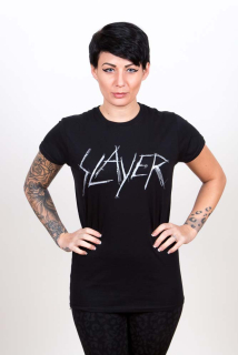Dámske tričko Slayer - Scratchy Logo