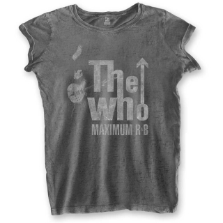 Dámske tričko The Who - Max R&B, charcoal grey