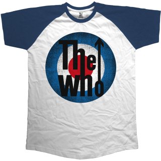 Tričko The Who - Vintage Target, navy blue & white