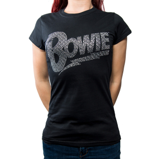 Dámske tričko David Bowie - Flash Logo