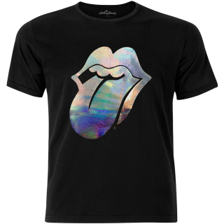 Tričko The Rolling Stones - Foil Tongue