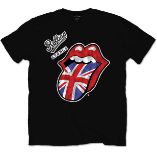 Tričko The Rolling Stones - Vintage British Tongue